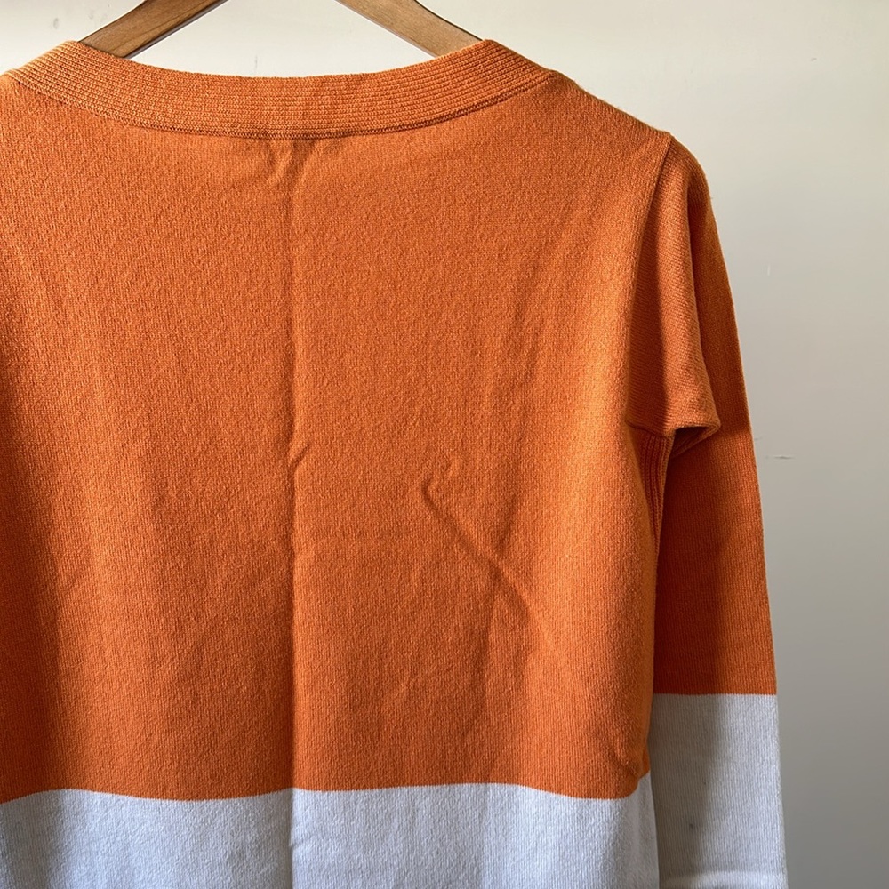New Loro Piana 100% cashmere boatneck bateau colorblock knit pullover sweater - Picture 11 of 16